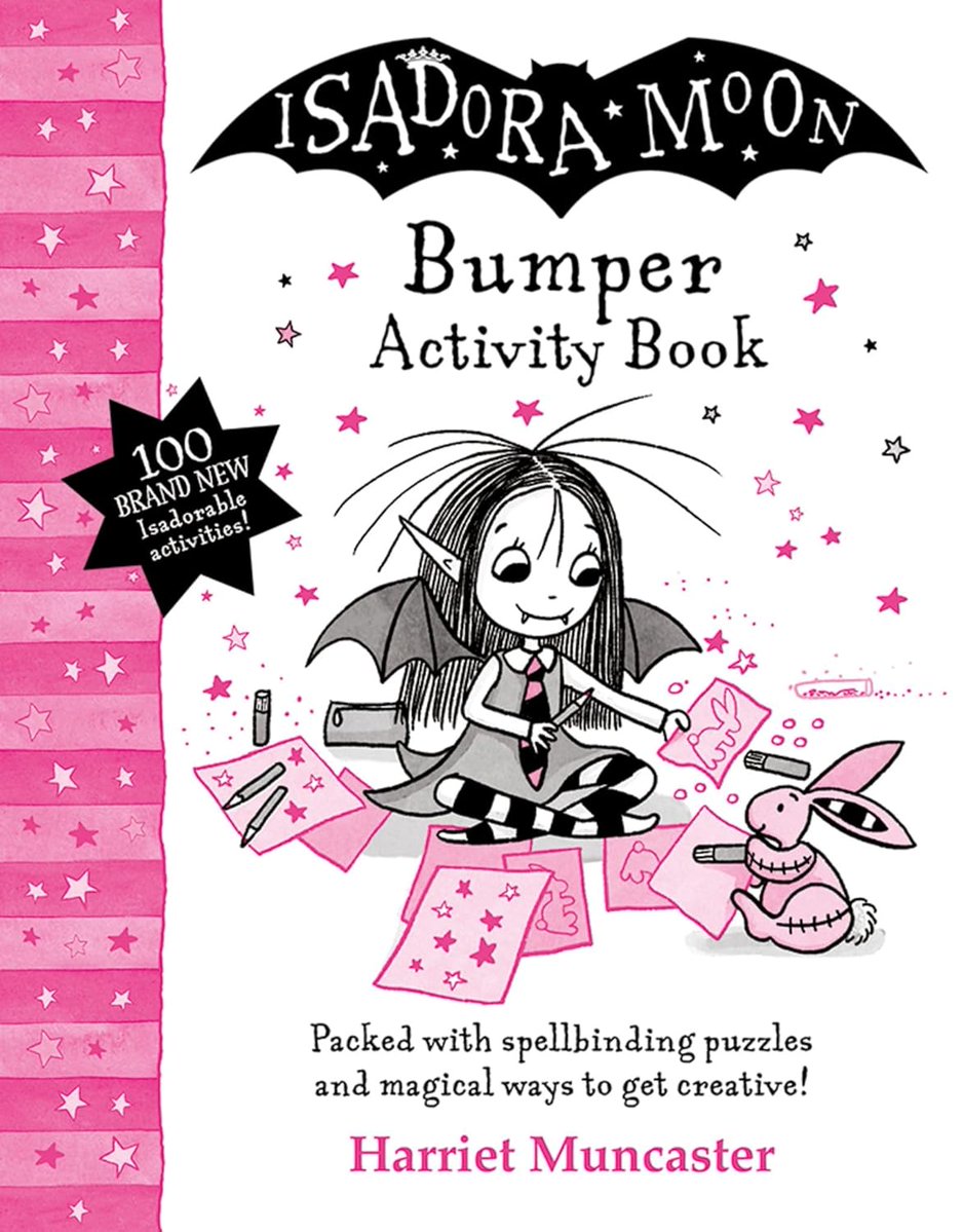 PNorfolk_BookReviews (@pnorfolk_bookre) on Twitter photo Half-vampire, half-fairy Isadora Moon – the creation of <a href="/H_Muncaster/">Harriet Muncaster</a> – takes flight with a host of sparkly adventures in this bumper activity book packed with 100 puzzles! <a href="/aashannon/">Anna Shannon</a> @oxfordchildrens pamnorfolkblog.blogspot.com Review also <a href="/leponline/">Lancashire Post</a> this week! Half-vampire, half-fairy Isadora Moon – the creation of <a href="/H_Muncaster/">Harriet Muncaster</a> – takes flight with a host of sparkly adventures in this bumper activity book packed with 100 puzzles! <a href="/aashannon/">Anna Shannon</a> @oxfordchildrens pamnorfolkblog.blogspot.com Review also <a href="/leponline/">Lancashire Post</a> this week!