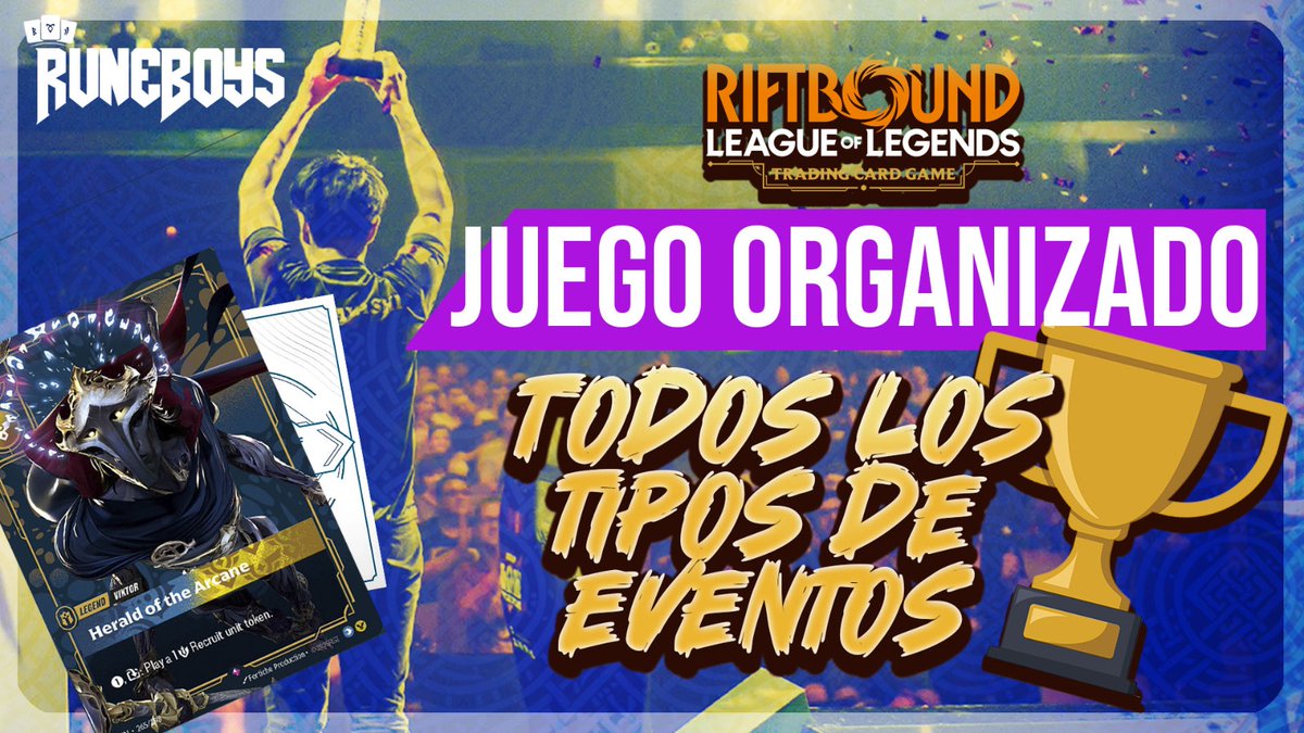 📺NUEVO VIDEO📺

Hablamos del Juego Organizado de <a href="/playriftbound/">Riftbound</a> 

✅Los tipos de eventos
✅Los premios de los eventos
✅Las Fechas 
✅Los distintos formatos

Este video va cargadito de información esencial🤓

Link en comentarios⏬⏬