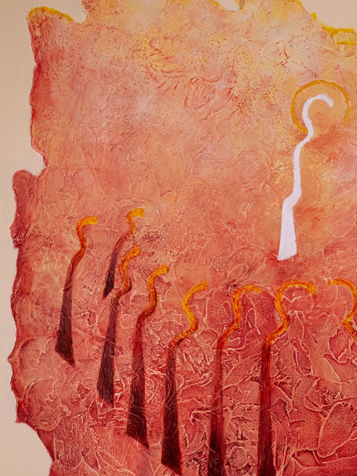 Art is a form of worship - an offering of one’s own ability, guided by the discernment of the Holy Spirit 🎨

Whatever creative ability you bring as an act of worship is celebrated here at IBTS.

Swipe to see some of the incredible artwork hanging in Baptist House 👉