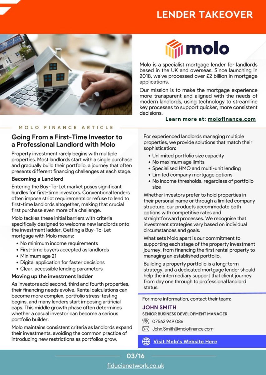 📬 Have you seen the latest May edition of the <a href="/FCNetwork01/">Fiducia Commercial Network</a> Newsletter?

We explore how we can help you become a first-time landlord or grow as a professional landlord ⬇️ 
#ukproperty #mortgagemarke #buytolet #landlordsupport #propertyinvestment