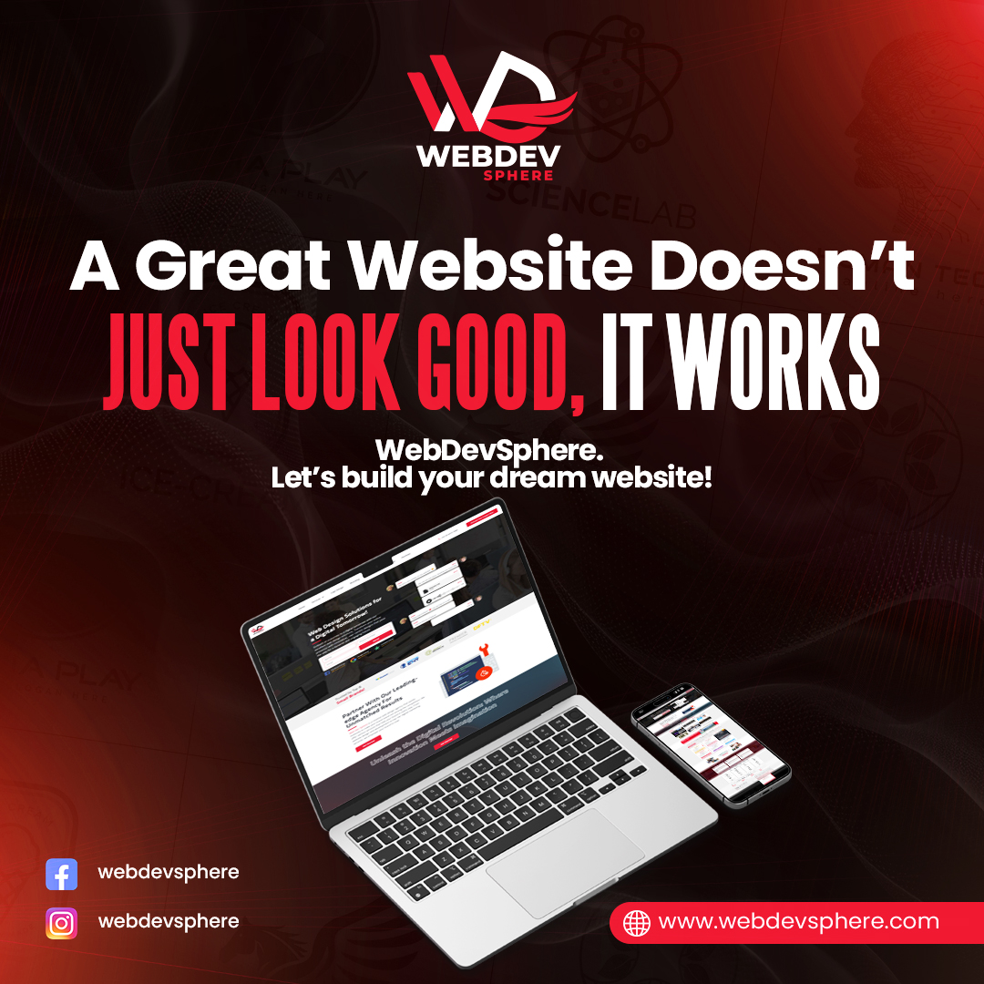 Webdevsphere_'s tweet photo. At WebDevSphere, we believe your website should not only look amazing but also deliver results.
We create websites that are intuitive, responsive, and built to engage.
Ready to get started?
https://t.co/4pSnVpP5rV

#WebsiteDesign #webdevsphere #WebDesignTips #techinnovation https://t.co/JdDbkXTezt