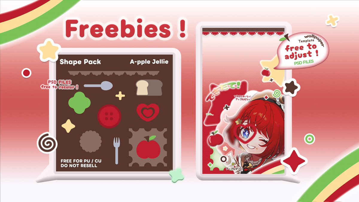klxik's tweet photo. ꒰͡𑁬 repost are appreciated !  ›  ☆ 

Kiel ada 1 template layout PSD yang siap untuk di adopt 🍎 include freebies template wallpaper + shape pack ! prici tertera di alt, bisa dm kiel untuk take templatenya sekarang juga ^_^ 

t. #zonaba #zonauang https://t.co/RpehZJgKNC