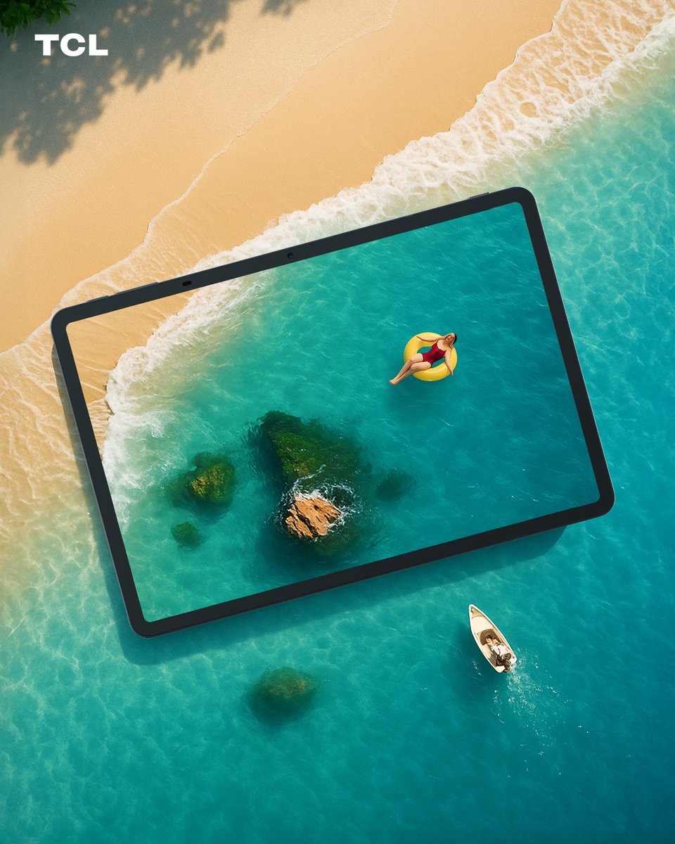 TCLMobileGlobal's tweet image. 🏖️ Bring beachside vibes to your eyes with two enhanced eye comfort modes:

🧐 Smart eye comfort adapts to multiple scenes to suit your viewing experience.

🫴 Personalized eye comfort tailors the experience perfectly to your style and needs.

#TCL #TCLMobile #TCLNXTPAPER11Plus