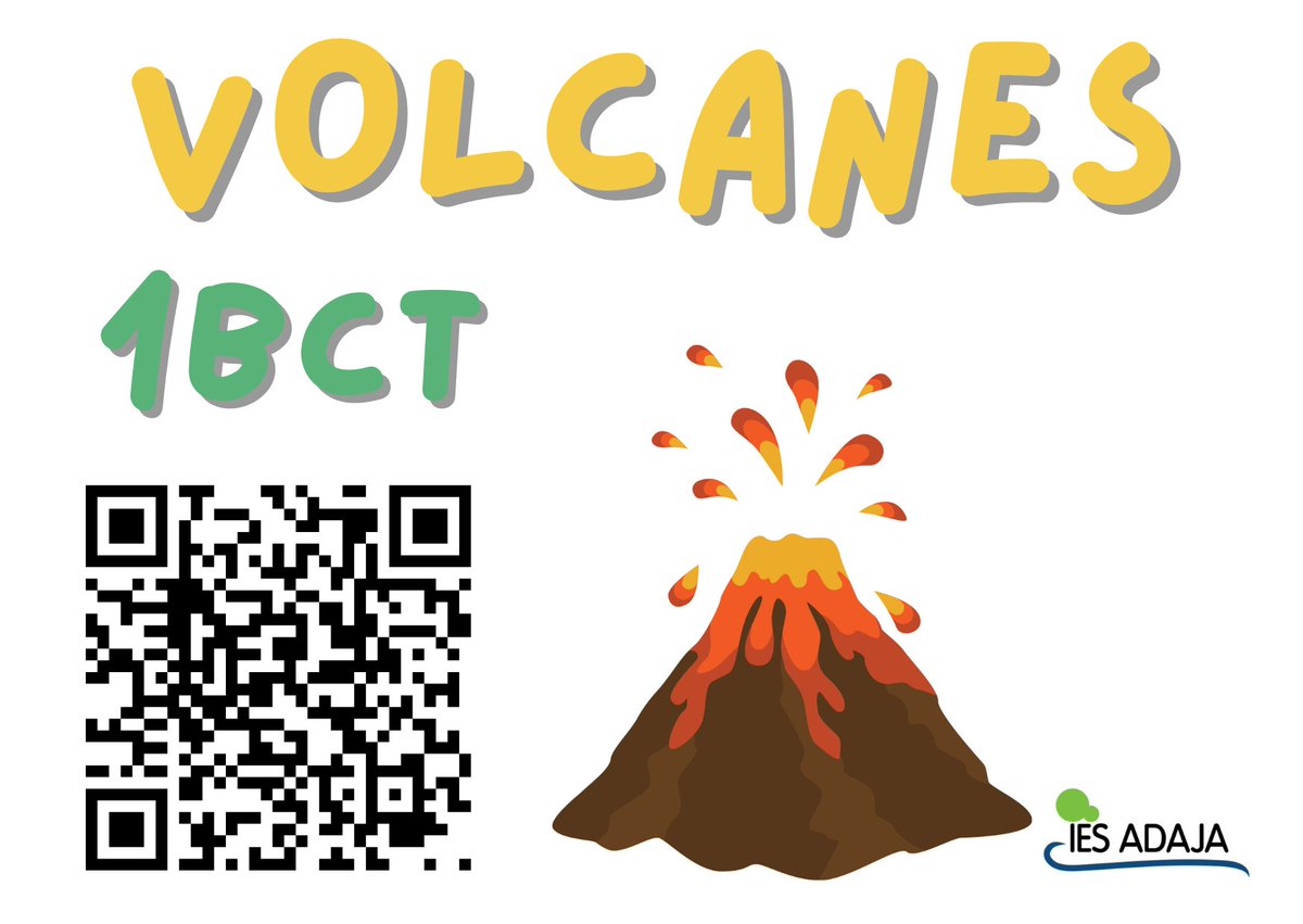 "¿Sabes cómo es un volcán por dentro? ¿Conoces algún ejemplo? Entra en el enlace y descubre más sobre volcanes. "
#somosadaja #somoseducacyl #AprenderHaciendo
