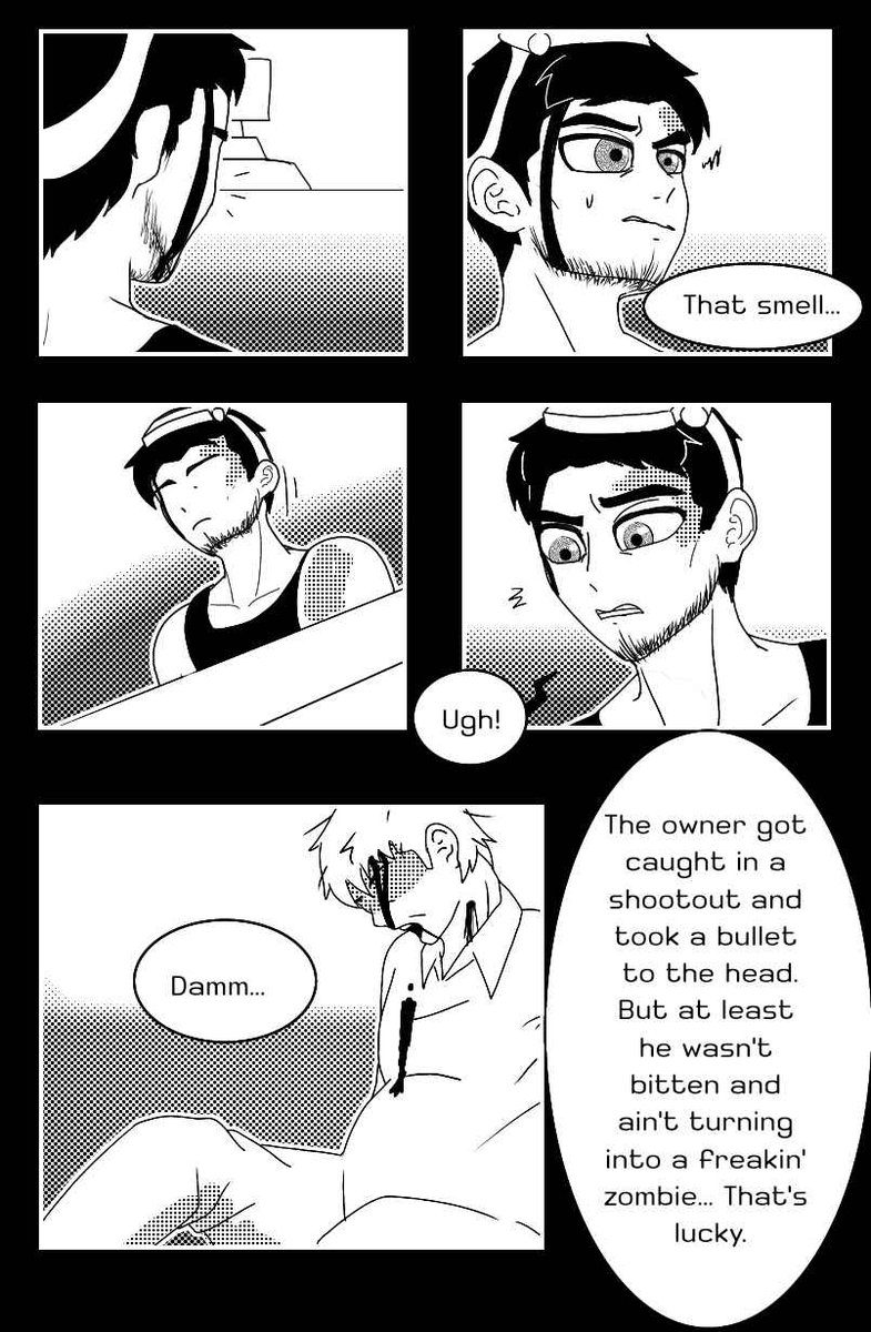 <a href="/chrisskapning/">Chris skapning</a> Panels from Road of the Dead Fan comic game made by me