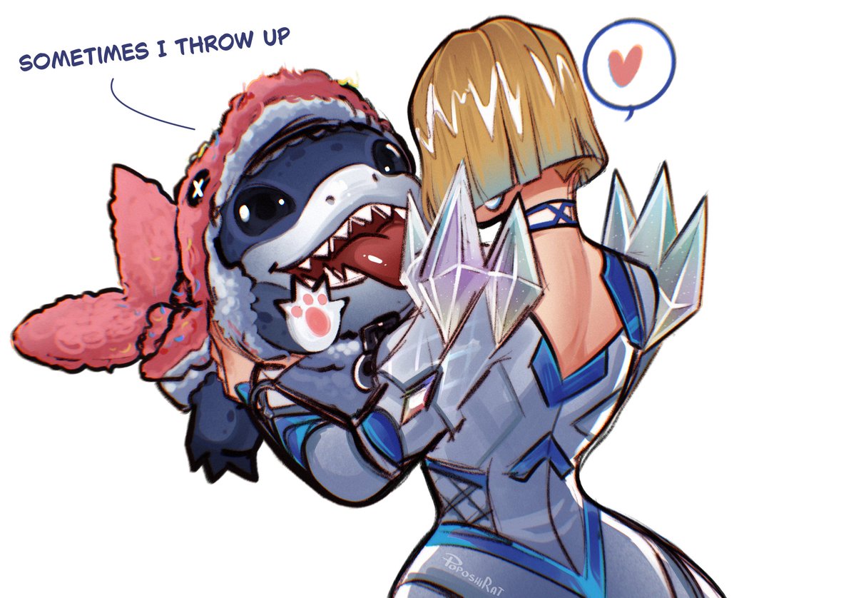 Jeff is just a baby 🦈

#MarvelRivals #Emmafrost