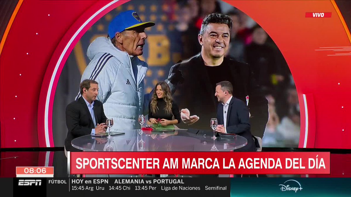 Tu mañana comienza acá: sumate a #SportsCenterAM con <a href="/LRubinska/">Luciana Rubinska</a>, <a href="/FedeBueno73/">Federico Bueno</a> y Pablo Ferreira.
 
📺 #DisneyPlus