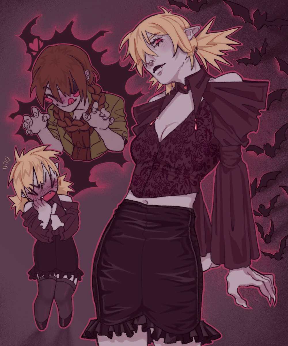grechca__'s tweet image. Был бум любви к Виктории и Бернадотте🥀🥀
#SerasVictoria #PipBernadotte #HELLSING