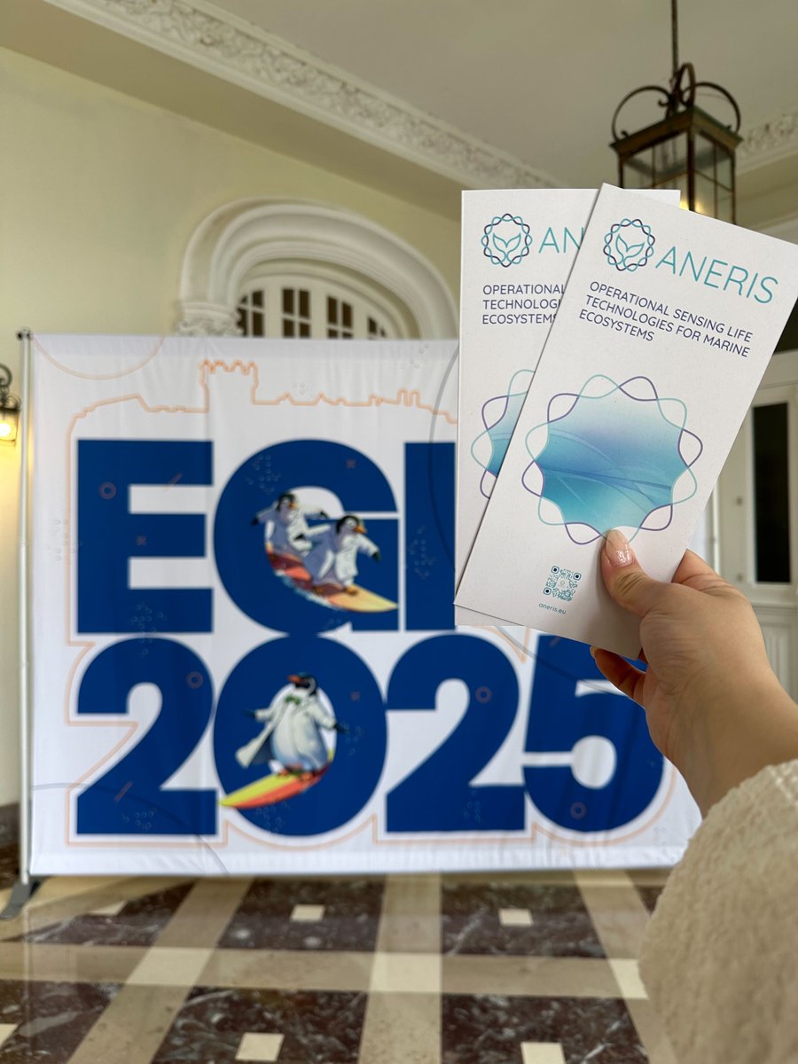 ANERISproject's tweet image. 🐟Come by ANERIS booth at #EGI2025 and see the innovative #technologies we're developing!
Our team is creating a series of visually engaging infographics that illustrate their purpose, methodology, and outcomes.📊
The first set is available in-person and soon on the site!