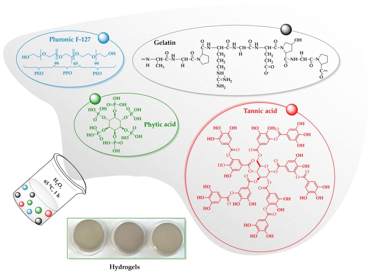 #OpenAccess

📰Enhancing Cross-Linking Efficiency in Gelatin-Based Hydrogels via Incorporation of Tannic Acid, Pluronic F-127, and Phytic Acid

✍️by Njomza Ajvazi, Ingrid Milošev, Nataša Čelan Korošin, Peter Rodič and Bojan Božić

Read the manuscript here: mdpi.com/2073-4360/17/1…