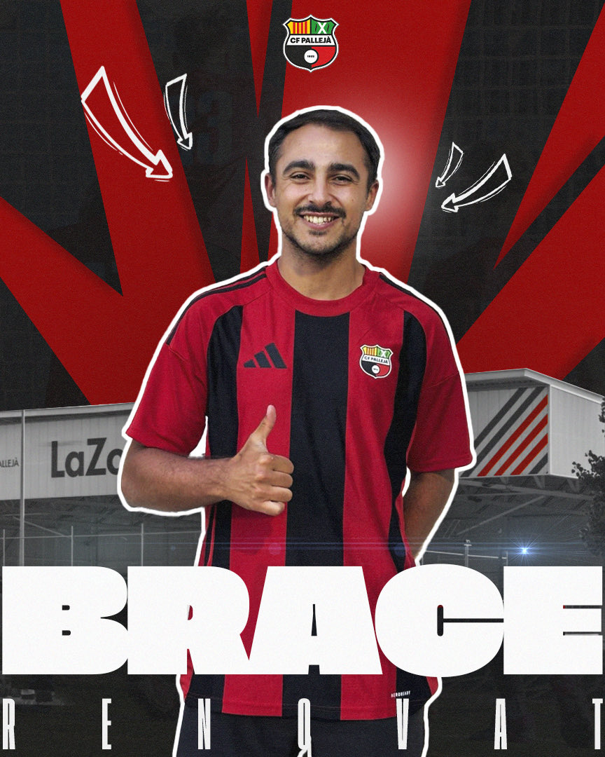 COMUNICAT OFICIAL ℹ️ PRIMER EQUIP MASCULÍ 🚨

🛡️ RENOVACIÓ OBLIGATÒRIA!

<a href="/AdriaBracero/">Adrià Bracero</a> seguirà un any més defensant el nostre escut a Segona Catalana! ⚫️🔴