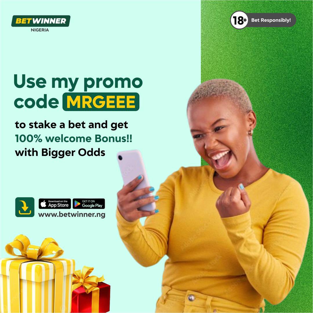 5 Odds BOTD on <a href="/BetwinnerNg/">BetwinnerNG</a> 

Code👉🏾👉🏾H8UKQ

Don't have an account yet? Register &amp; play using the link below. Use the correct promo code ( MRGEEE ) to get up to 200K bonus.

Register👉🏾👉🏾tinyurl.com/MrGerie01

Promo Code👉🏾👉🏾MRGEEE

<a href="/ForeverDau/">Dau Tips</a> <a href="/CleanThing_/">Clint.</a>