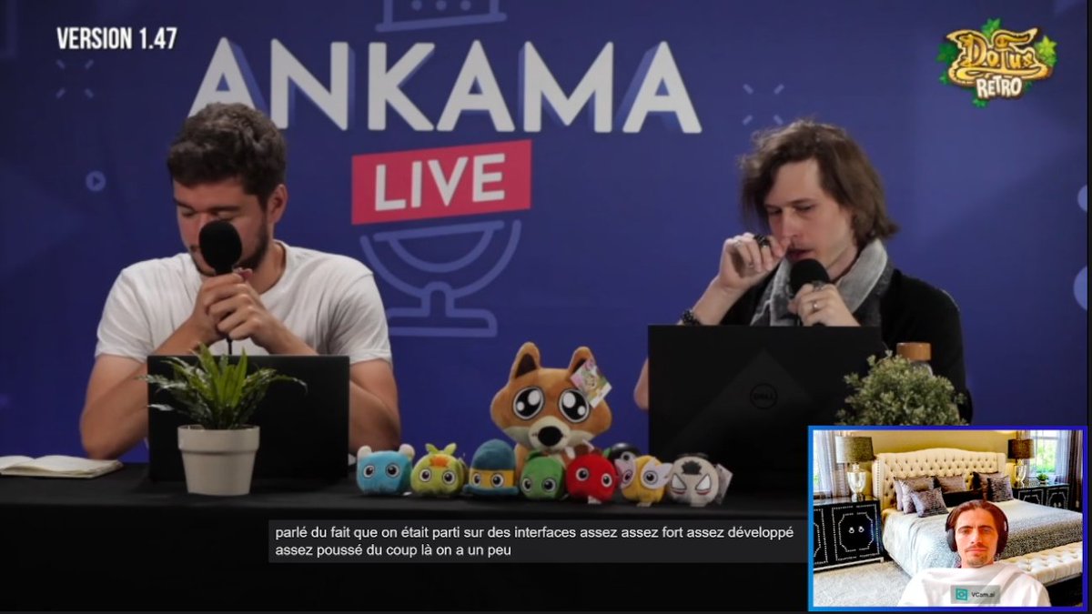 Alors qu'avez vous pensez de l'ANKAMA LIVE ? Moi , je me suis bien reposé 🤡

Change log:
dofus-retro.com/fr/mmorpg/actu…