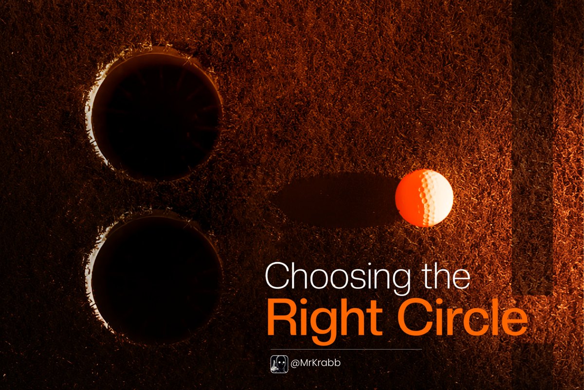 Building connections and forming circles are great but lot of people approach this the wrong way

90% of people out there today dont struggle because they dont know enough but instead they Struggle due to the fact that they find themselves in the wrong Circle

And one thing lot