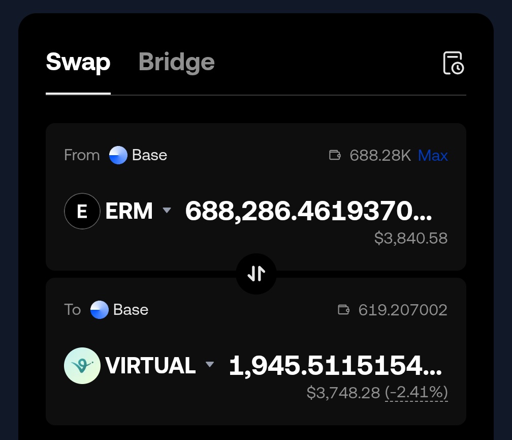 Pledged 280k points to $ERM <a href="/erm_labs/">ERM LABS</a>

77 Virtuals turning into 1945 Virtuals

Another cook on Genesis