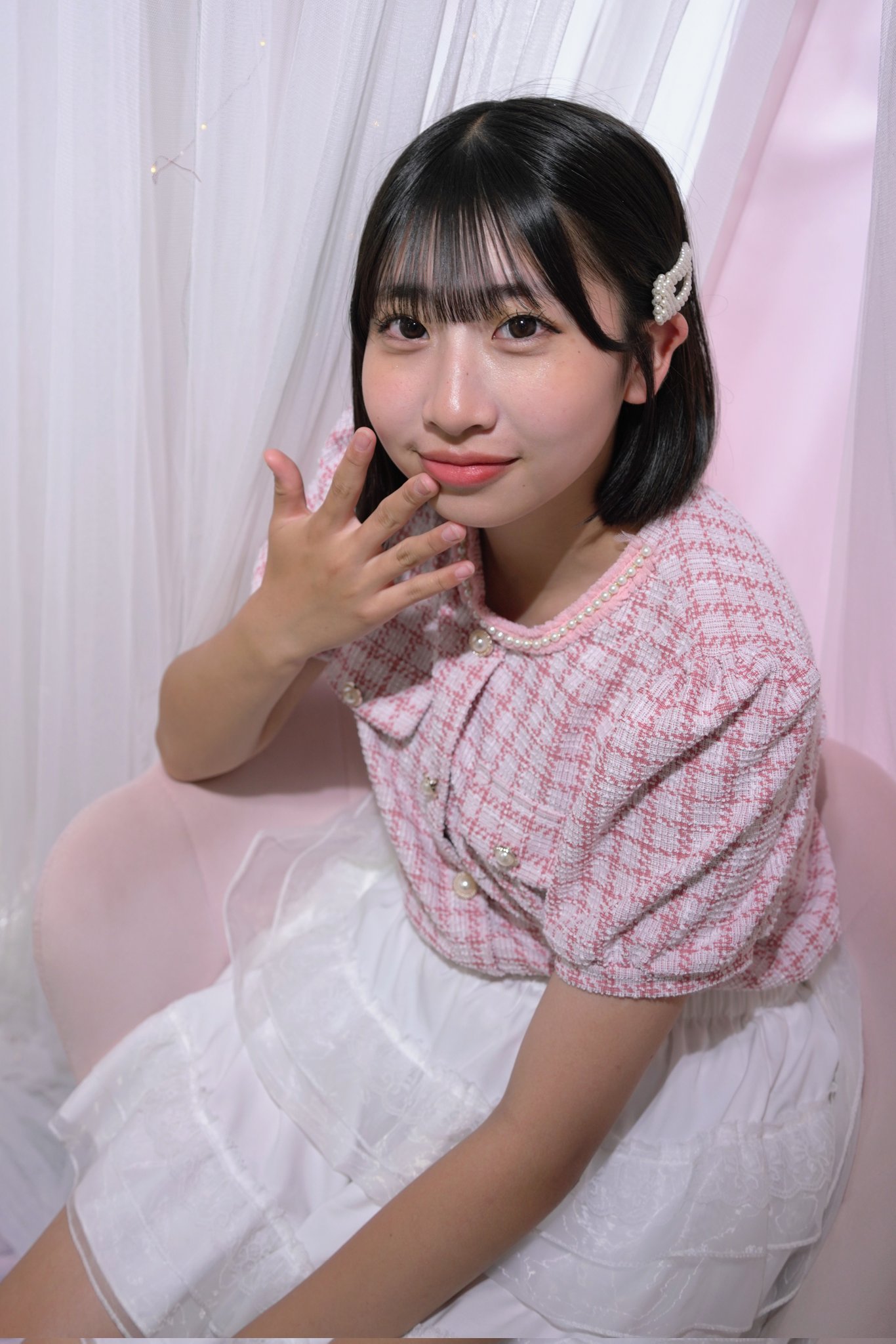 miyumeroですヾ(。>﹏<。)ノ゛✧*。 水色も好き💙