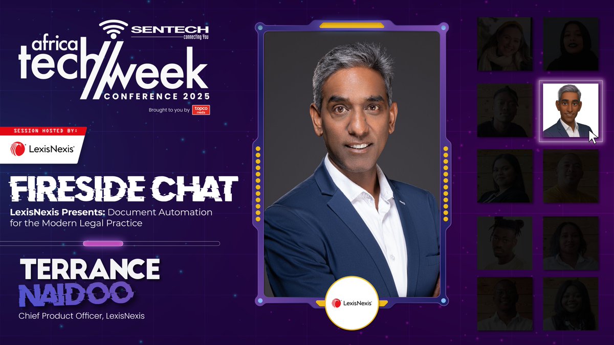 📌Document Automation for the Modern Legal Practice

Join our latest Fireside Chat as Terrrance Naidoo, Chief Product Officer at LexisNexis introduces Protégé - an intelligent AI assistant that’s transforming how professionals manage and create documents📂

#ATW2025 #TopcoMedia