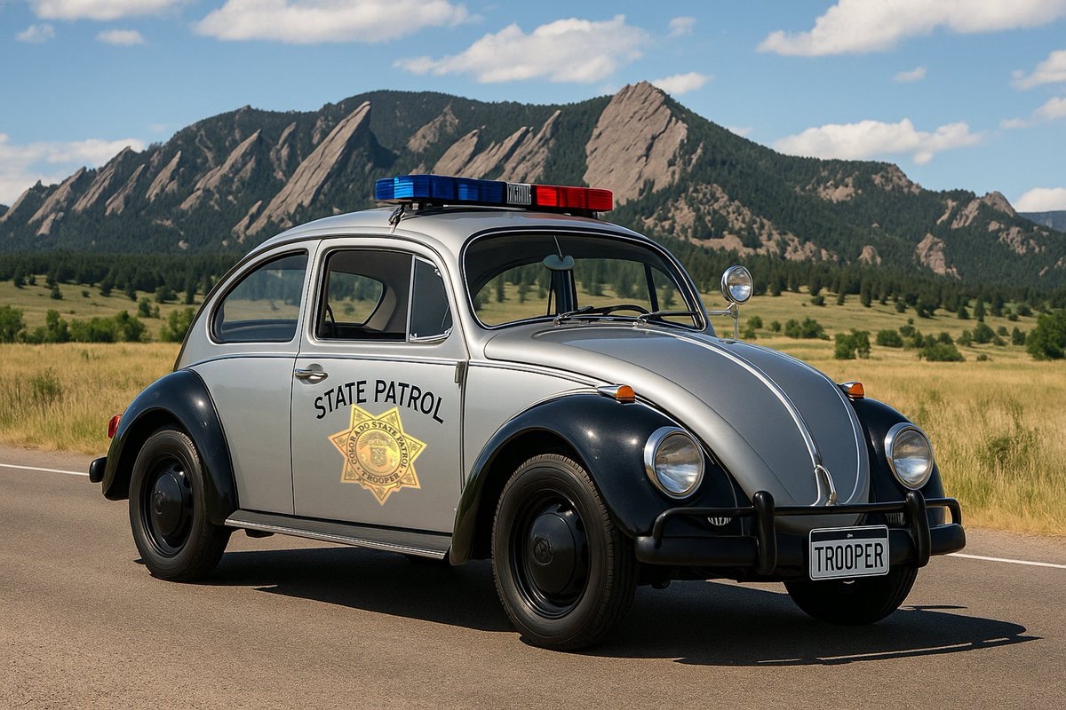 CSP_Boulder's tweet image. 👮🚓Some patrol cars are just for show, but our commitment to #BoulderCounty and #Colorado is the real deal! Come ride with us (not in the #Beetle) and see what service looks like. csp.colorado.gov/civilian-ride-…