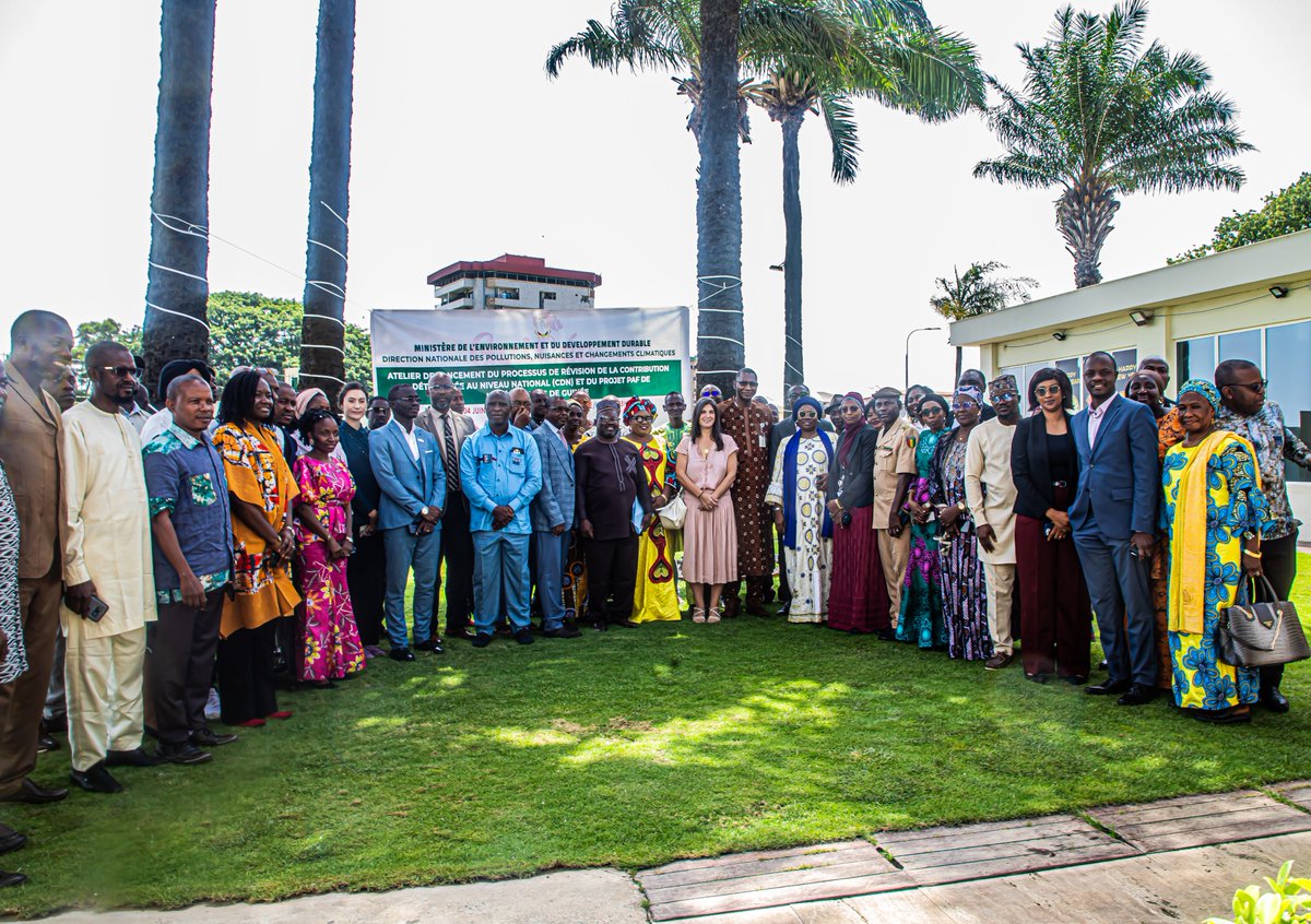 NATIONS UNIES GUINEE (@onuguinee) on Twitter photo La #Guinée lance la révision de sa #CDN sous l’impulsion du Ministère de l'Environnement #MEDD & l’appui de l’<a href="/OnuGuinee/">NATIONS UNIES GUINEE</a>. Objectif: une CDN3.0 ambitieuse, inclusive & ancrée dans les réalités locales pr transformer l’économie, renforcer la résilience & préserver le Fouta Djallon. La #Guinée lance la révision de sa #CDN sous l’impulsion du Ministère de l'Environnement #MEDD & l’appui de l’<a href="/OnuGuinee/">NATIONS UNIES GUINEE</a>. Objectif: une CDN3.0 ambitieuse, inclusive & ancrée dans les réalités locales pr transformer l’économie, renforcer la résilience & préserver le Fouta Djallon.