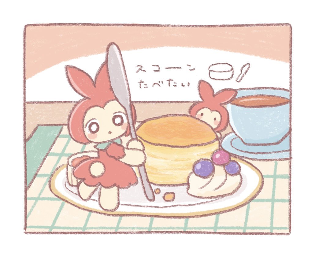 buke3jp's tweet photo. わたしがたまに描いている #りんごうさぎのりささん とは、いつか特許でも取ろうかと目論んでいる（？）りんごとうさぎの創作キャラクターです  りささんは近所の人と交流があり一緒にお茶したりお出かけしたりしているという設定があるのでその模様も描いていけたらな〜と思っています🍎 https://t.co/zd4hIcsfGI