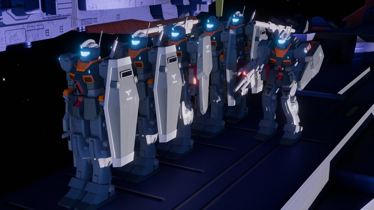 Johnham_141's tweet photo. GM II (AOZ Ver) Cannon Unit
#blender #kitbash #Gundam https://t.co/bhTNGrcIDZ