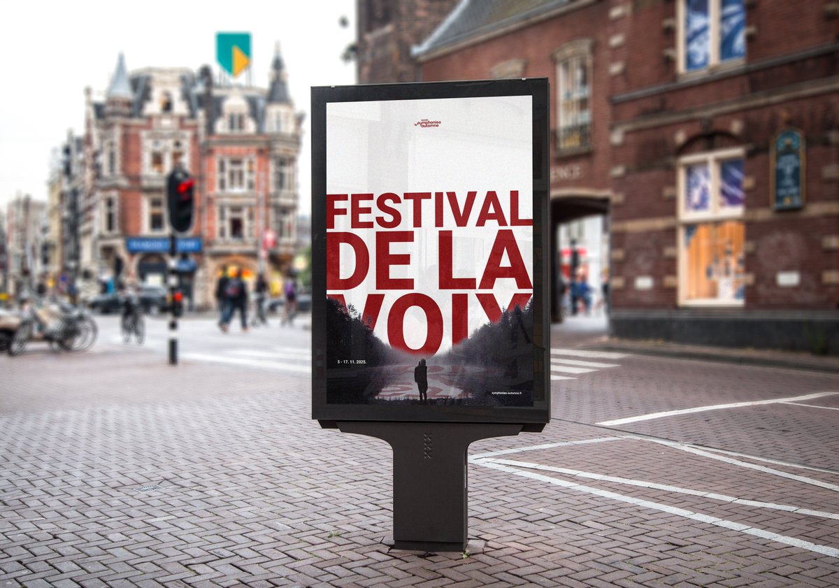 Maz0ne_'s tweet photo. For the 31st edition of the prestigious "Festival de la Voix" in Mâcon, the festival is adorned with the captivating colors and sounds of Scandinavian culture, promising a unique and memorable artistic experience.

#poster #GraphicDesigner #DesignInspiration https://t.co/1s8DmV834D