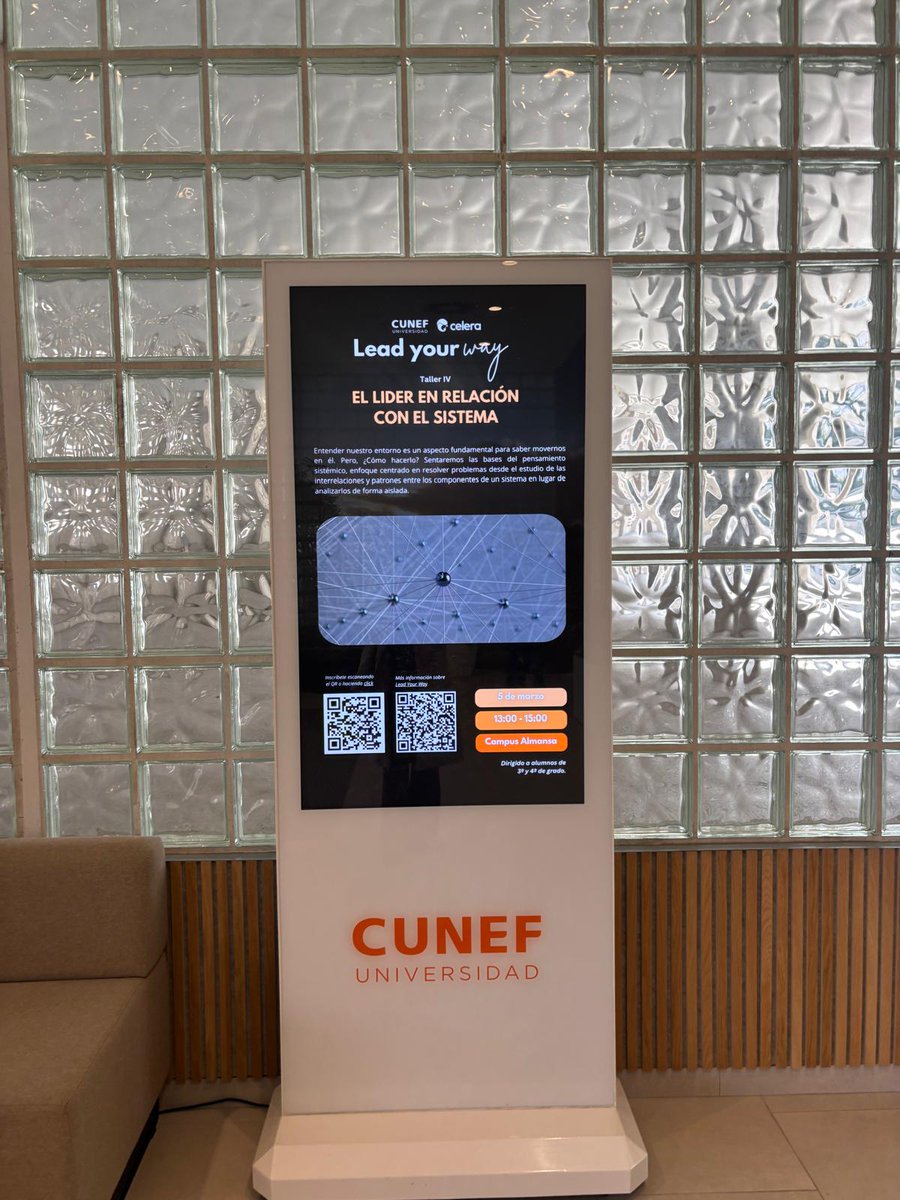 Celera (@_celera) on Twitter photo ¡Misión cumplida! 🎉 Finaliza nuestro programa Lead your way 2024/2025 con <a href="/CUNEF/">CUNEF Universidad</a> .
Meses de intensos talleres potenciando el liderazgo y soft skills en sus estudiantes. ¡Su evolución fue pura inspiración! ✨
¡Enhorabuena a todos! Gracias <a href="/CUNEF/">CUNEF Universidad</a> por impulsar el #Talento. ¡Misión cumplida! 🎉 Finaliza nuestro programa Lead your way 2024/2025 con <a href="/CUNEF/">CUNEF Universidad</a> .
Meses de intensos talleres potenciando el liderazgo y soft skills en sus estudiantes. ¡Su evolución fue pura inspiración! ✨
¡Enhorabuena a todos! Gracias <a href="/CUNEF/">CUNEF Universidad</a> por impulsar el #Talento.
