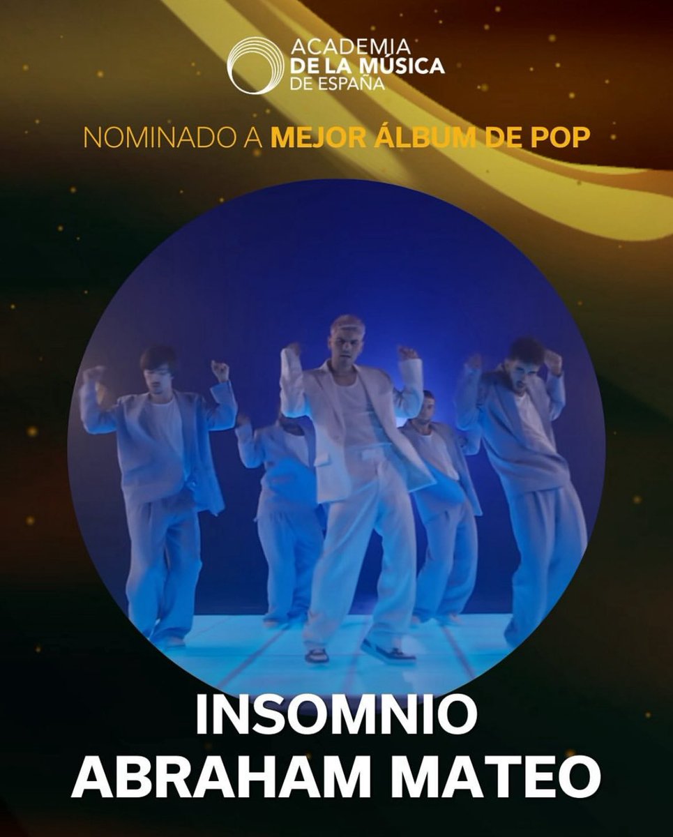 Hoy son los Premios de la Academia de la música de España. 

Podéis verlo a las 22:00 h España en:
- RTVE play (La 2)
- La 2 de RTVE
- Youtube de RTVE