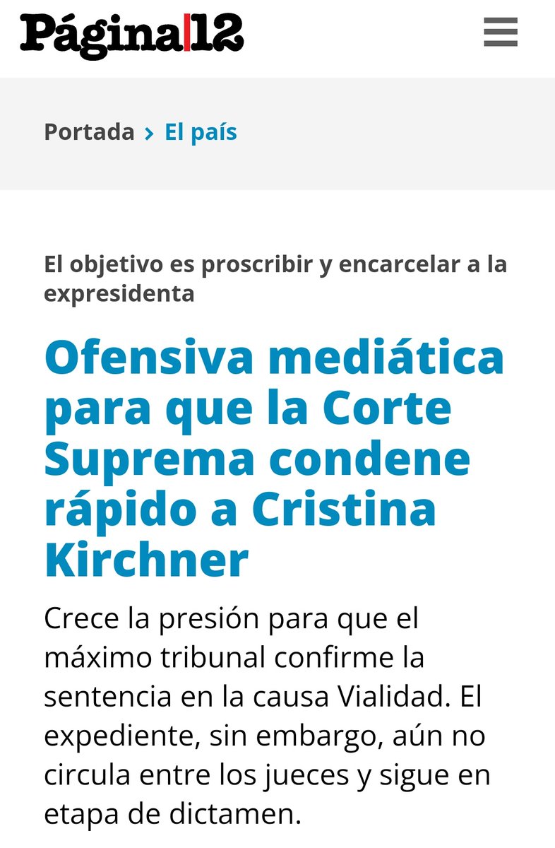 Denunciamos una nueva ofensiva judicial y política contra la hermana <a href="/CFKArgentina/">Cristina Kirchner</a>. Así como el Plan Cóndor perseguía y asesinaba a líderes políticos y sociales durante la década de los años setenta; ahora, también se intenta asesinarlos, como sucedió con la hermana Cristina.