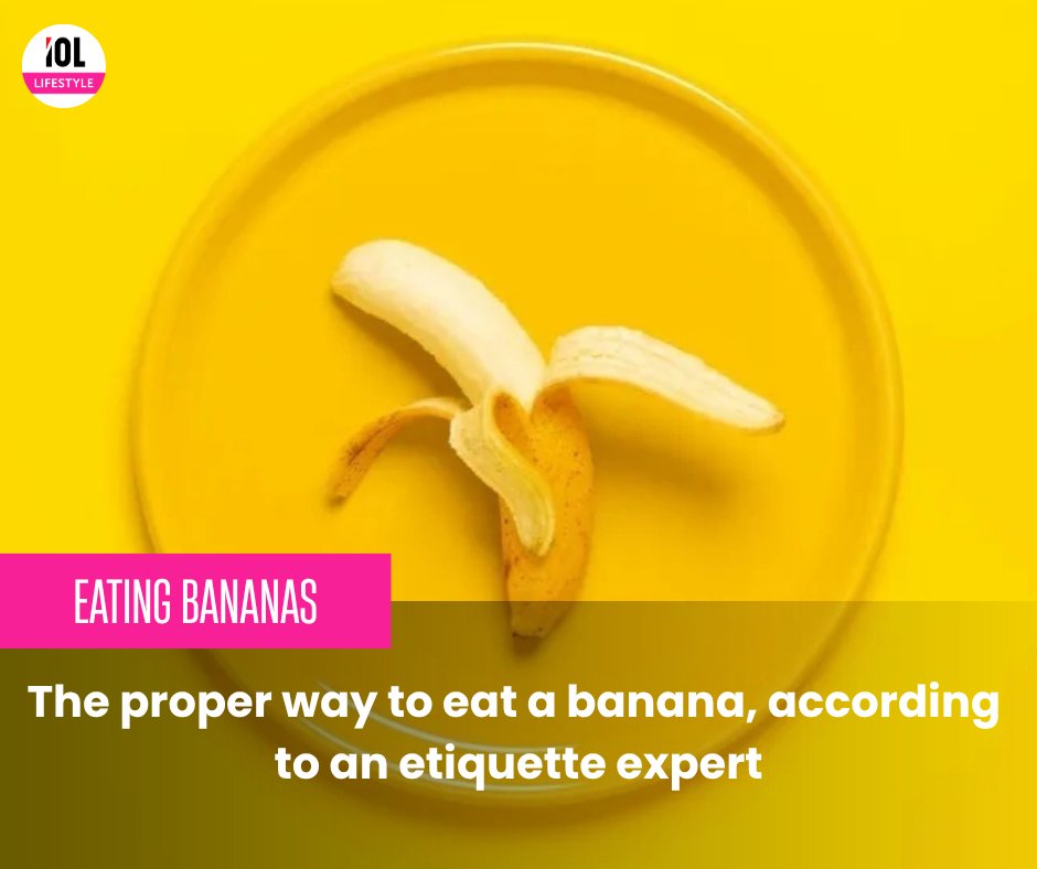 IOL's tweet image. In his latest video, etiquette expert William Hanson from the English Manner in London demonstrates the correct—yet unexpectedly peculiar—way to eat a banana. @IOL_Lifestyle
#lifestyle #etiquette #expert #WilliamHanson #eating #banana
Read on tinyurl.com/2jbbbkfs
