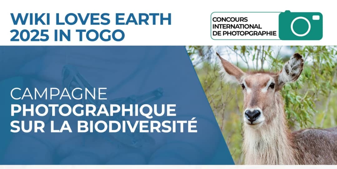 Lancement officiel de #WikiLovesEarth 2025 au Togo !
📸 Célébrons ensemble la biodiversité et nos richesses naturelles.
🗓️ Rejoins-nous ce samedi 7 juin à 14h en ligne !
👉 Inscris-toi ici : forms.gle/wVd4wFuJ3SJ1PC…