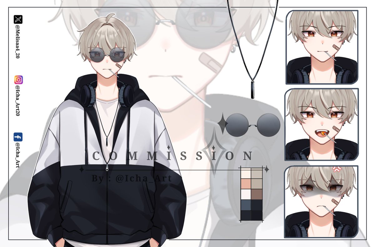 Hello everyone , the commission ha opened, if you are intersted you can DM me 🤗
.
. 
Have a nice day 🌻
#Commission #commissionart #commissionopen #Vtuber #Vtubers #ArtistOnTwitter #art #pngtuber