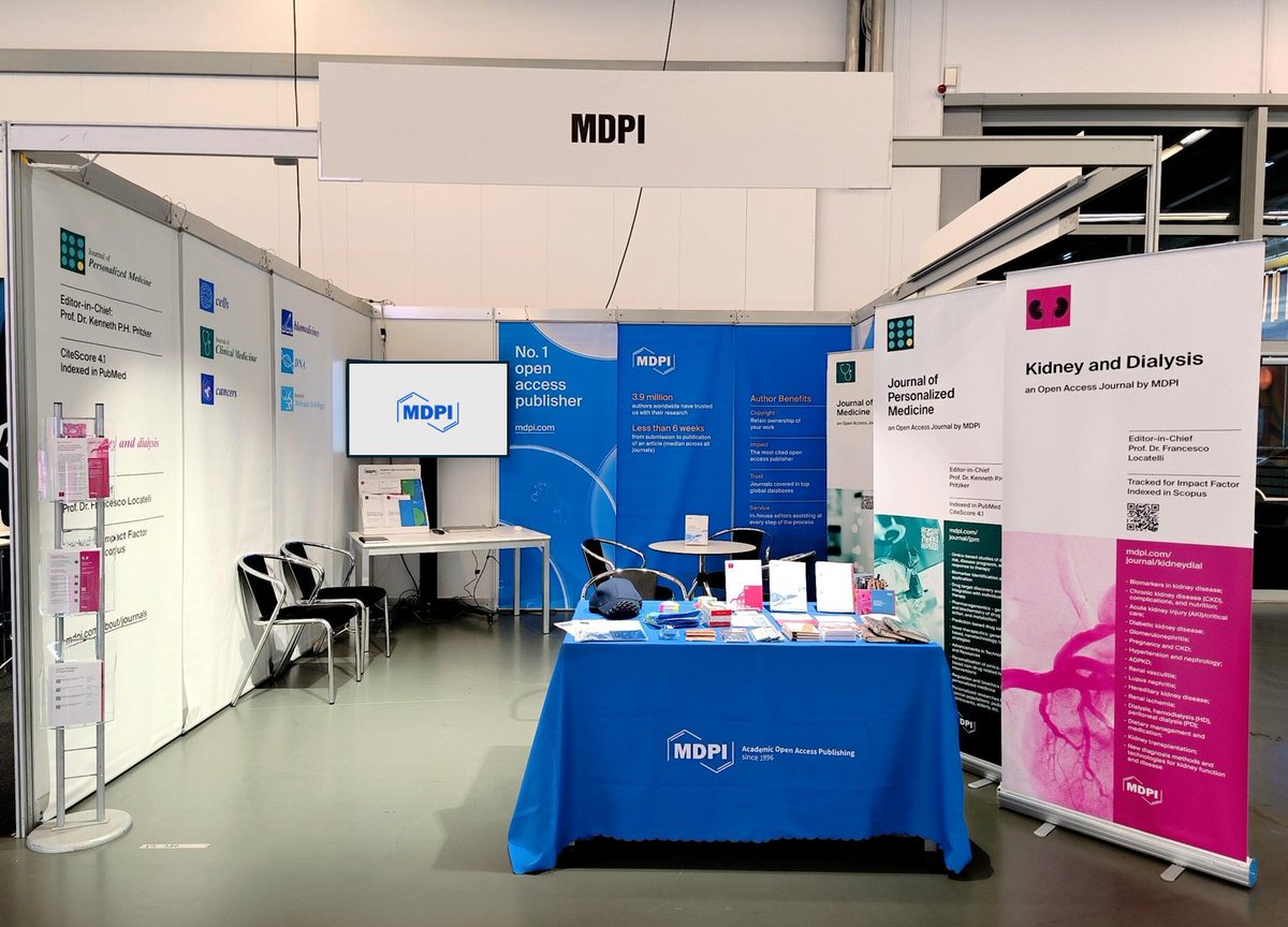 Kidney and Dialysis (@kidneydial_mdpi) on Twitter photo ππ.πππ! <a href="/MDPIOpenAccess/">MDPI</a> is ready! #ERA25
Mr. Peter Roth and Dr. Jennie Xu look forward to meeting you!
<a href="/JPM_MDPI/">JPM_MDPI</a> <a href="/Kidneydial_MDPI/">Kidney and Dialysis</a> <a href="/JCM_MDPI/">JCM MDPI</a> <a href="/Cells_MDPI/">Cells MDPI</a> <a href="/Cancers_MDPI/">Cancers MDPI</a> <a href="/Biomed_MDPI/">Biomedicines MDPI</a> <a href="/DNA_MDPI/">DNA MDPI</a> <a href="/JMP_MDPI/">Journal of Molecular Pathology MDPI</a>
More info: mdpi.com/about/announceβ¦ ππ.πππ! <a href="/MDPIOpenAccess/">MDPI</a> is ready! #ERA25
Mr. Peter Roth and Dr. Jennie Xu look forward to meeting you!
<a href="/JPM_MDPI/">JPM_MDPI</a> <a href="/Kidneydial_MDPI/">Kidney and Dialysis</a> <a href="/JCM_MDPI/">JCM MDPI</a> <a href="/Cells_MDPI/">Cells MDPI</a> <a href="/Cancers_MDPI/">Cancers MDPI</a> <a href="/Biomed_MDPI/">Biomedicines MDPI</a> <a href="/DNA_MDPI/">DNA MDPI</a> <a href="/JMP_MDPI/">Journal of Molecular Pathology MDPI</a>
More info: mdpi.com/about/announceβ¦