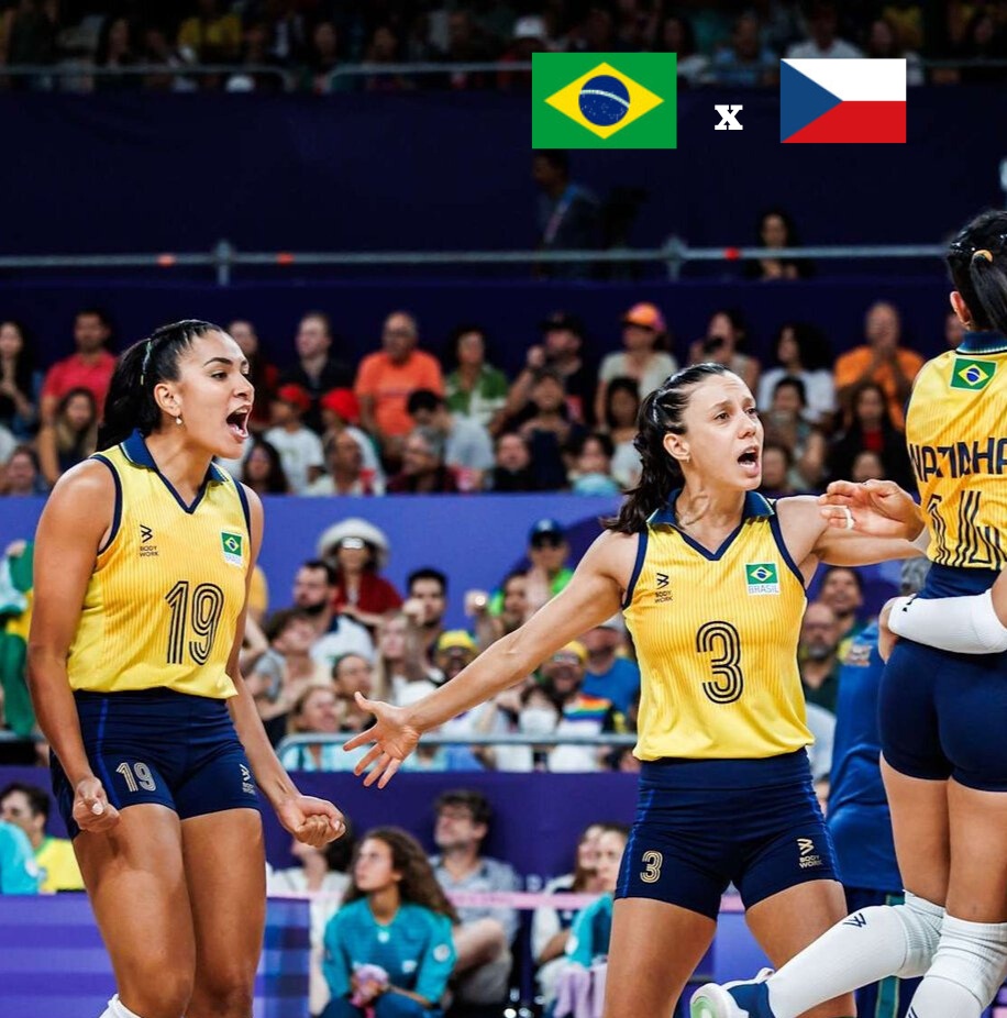 VAI COMEÇAR!!!🇧🇷

🏆VNL Feminina
⚔️Brasil x República Tcheca 
🕛17h30
🏟️Maracanãzinho 
📍Rio De Janeiro, Brasil 
📺#VoleiNoSportv, #VBTV

💚💛💙🤍