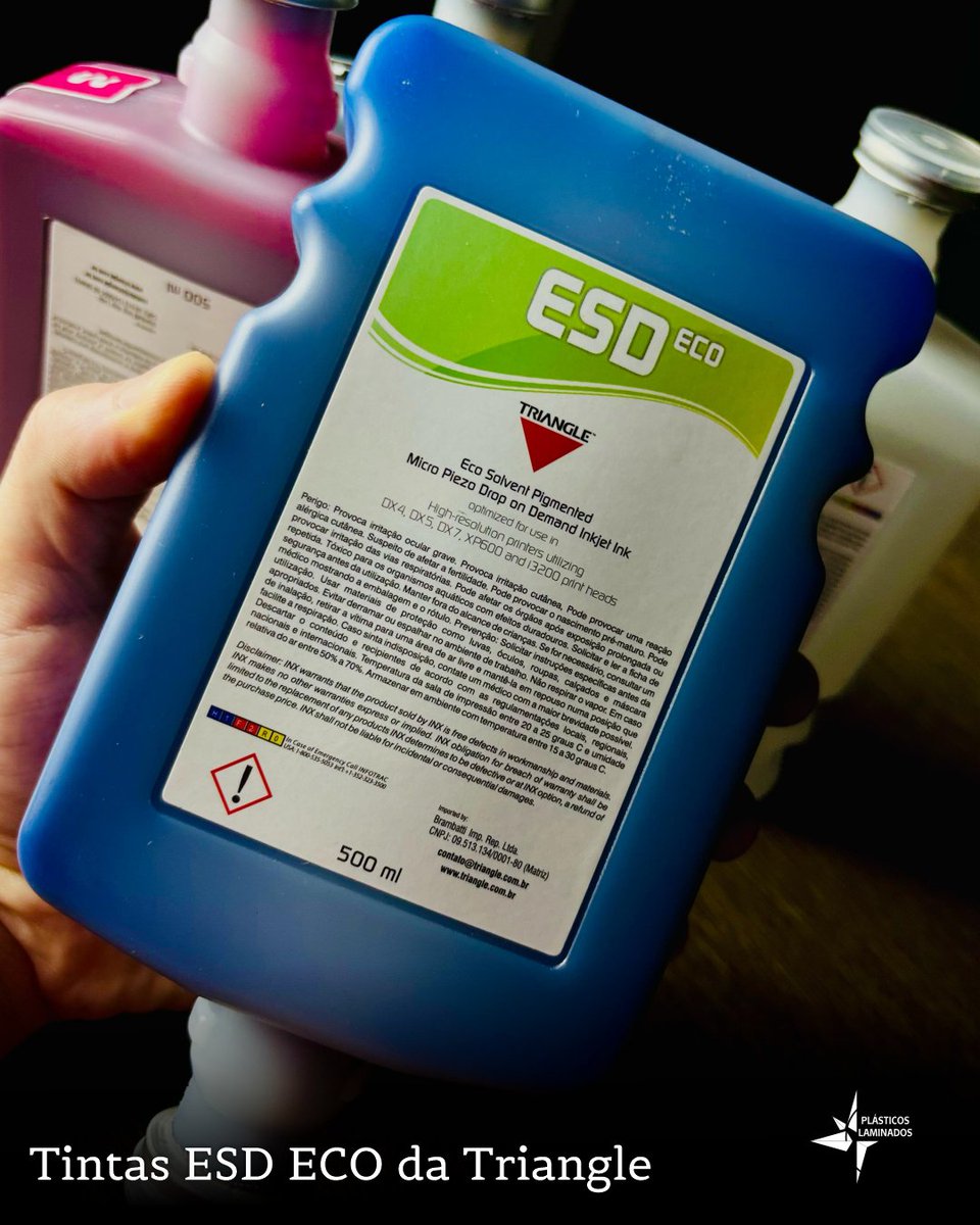 Alcance resultados profissionais com a Tinta Triangle Eco Solvente ESD 500ml!

Acesse plasticoslaminados.com.br e faça a sua compra!