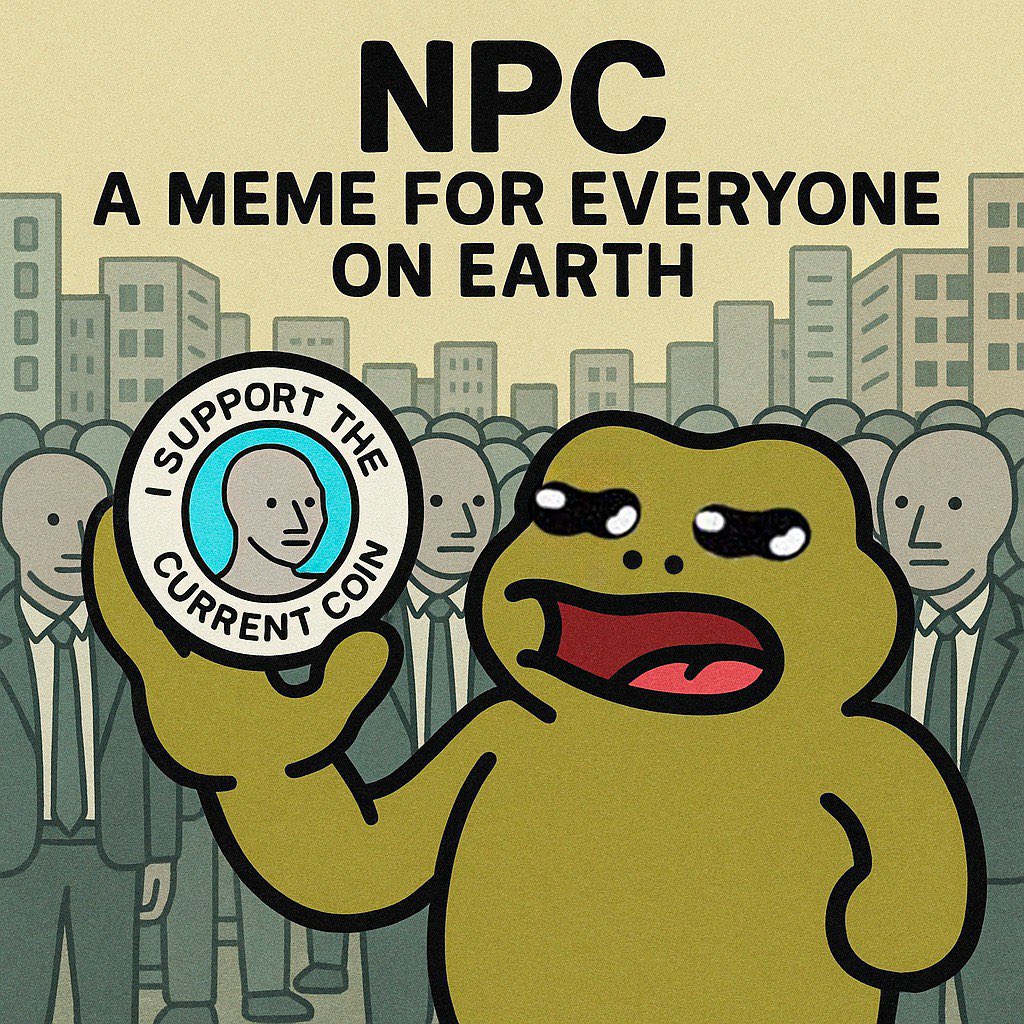 🪙 <a href="/NonPlayableCoin/">NPC</a> - A Meme for everyone on earth 🌍 

$Todd Community support the current coin 🪙💚🐸
