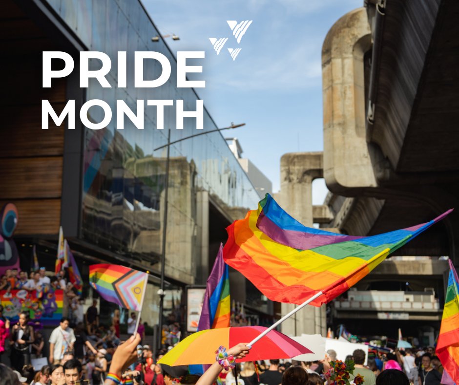 Happy Pride Month! VOA proudly supports and celebrates our friends, family, and those we serve in the LGBTQ+ community. Let us work towards a world where everyone feels seen, valued, and loved – this month and beyond.