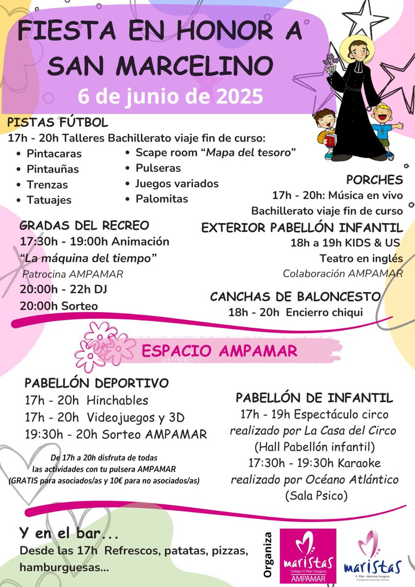 📢 Fiesta San Marcelino - 6 de junio