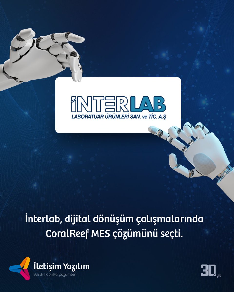yazilimiletisim's tweet image. 1983 yılından bu yana laboratuvar malzemeleri ve kimyasallar alanında güçlü bir lider olarak kaliteli ve güvenilir ürünler sunan İnterlab, dijital dönüşüm yolculuğunda önemli bir adım atarak,  CoralReef MES çözümümüzü tercih etti. 

#iletisimyazilim #interlab #işbirliği