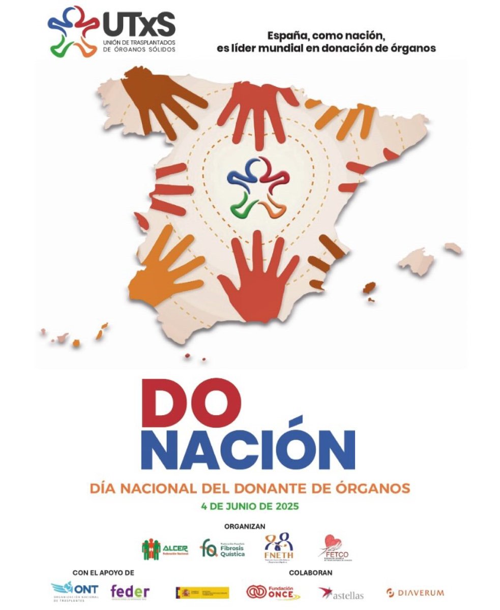 Avui #DiaNacionaldelDonantdÒrgans volem agrair la solidaritat dels donants d'òrgans i donar el nostre suport a les associacions que treballen per sensibilitzar a la ciutadania, com @alcer_illesbalears.

Gràcies per fer que la donació i el trasplantament d’òrgans sigui un èxit👏