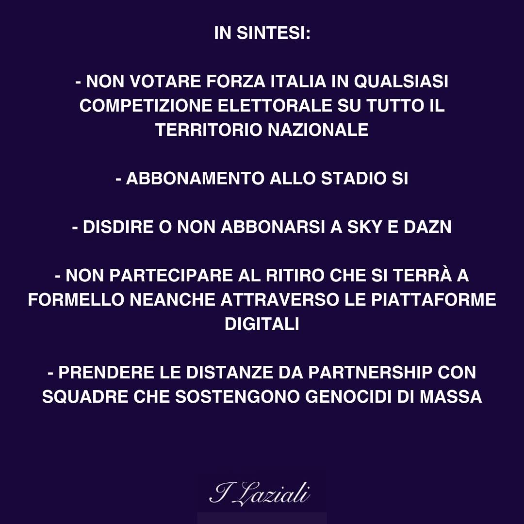 La Voce Dei Laziali (Official Page) (@dei_voce) on Twitter photo 