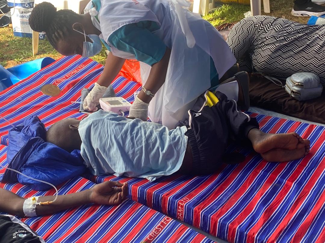 What began as a dream has turned into a powerful testimony. 
On May 26, 2025, our team camped at Namugongo to provide  healthcare services to the pilgrims. We are proud to have worked with other hospitals under  Lugazi Diocese and beyond to ensure the well-being of all pilgrims.