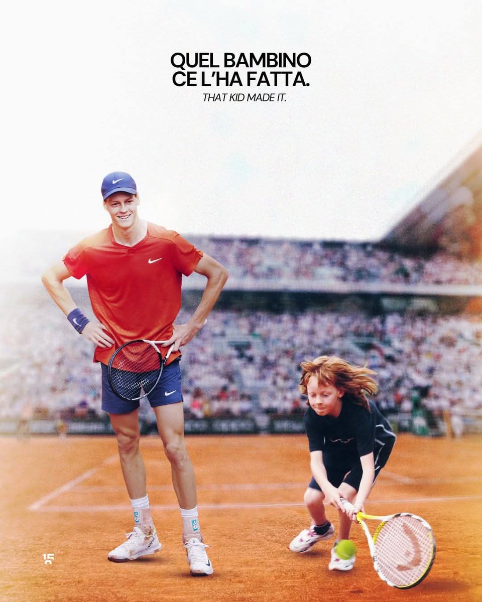 1 anno e siamo ancora qua 🦊
Questa immagine mi fa sempre frignare 🥹

#Sinner