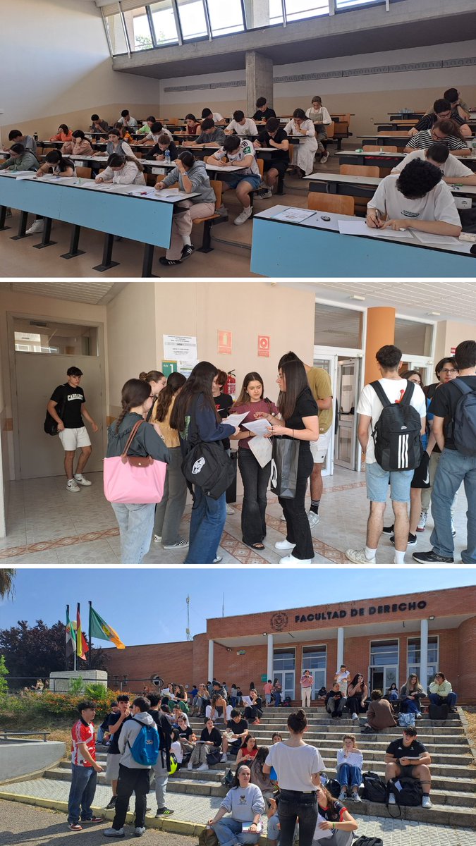 infouex's tweet photo. 🟠🟠🟢 Segundo día de la PAU en Extremadura

🍀 ¡Suerte a todos! 💪 https://t.co/0EGl6zgKKL