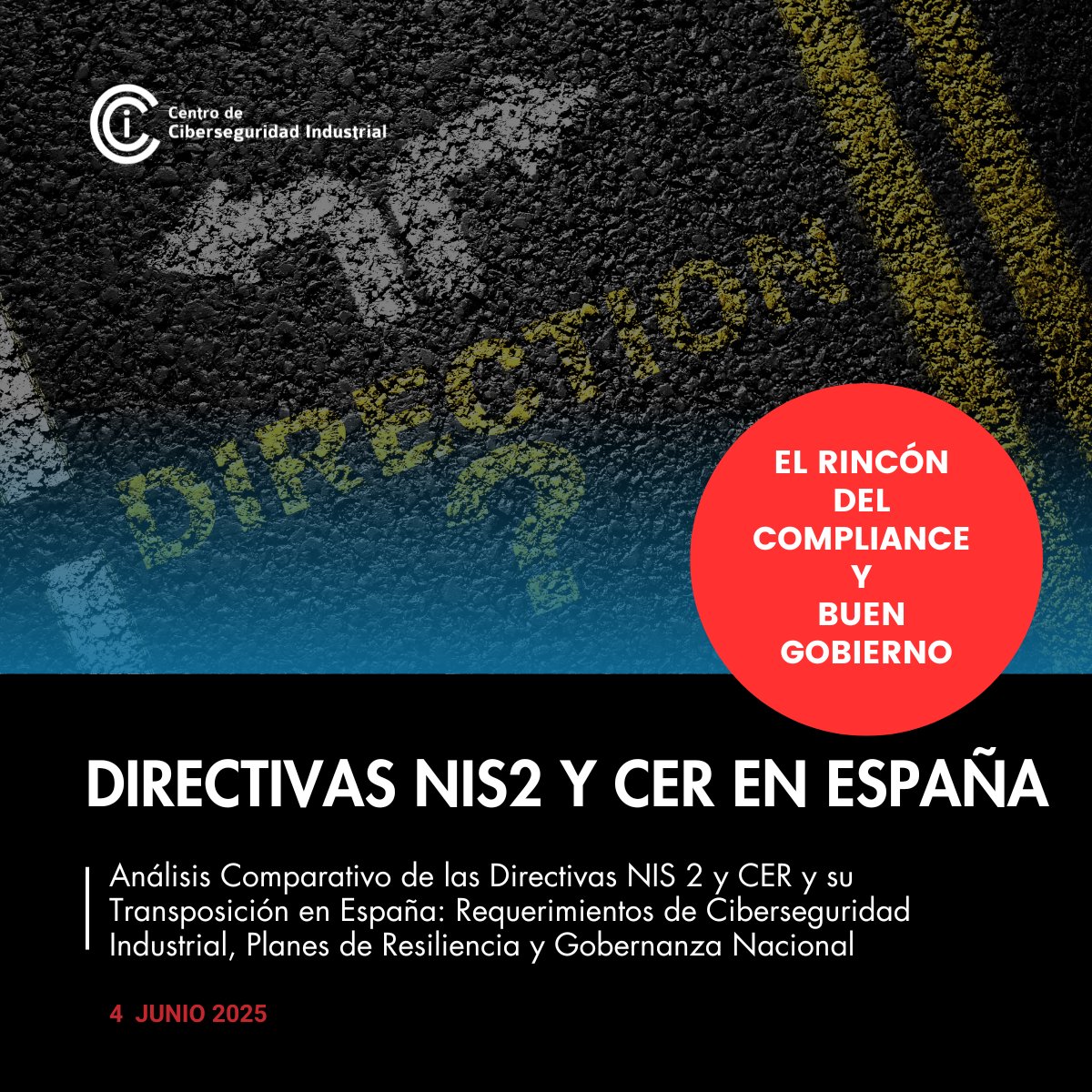info_CCI's tweet photo. 🔎 Nuevo en El Rincón del Compliance #24

Juan Miguel Pulpillo, experto del CCI, analiza NIS 2 y CER:

✅ Diferencias clave
✅ Impacto en OT
✅ Claves para cumplimiento y resiliencia industrial

📄 Léelo en la NGLibrary: https://t.co/iweWS2pRaA

#CiberseguridadIndustrial 
#NIS2 #CER #Compliance 
#CCI