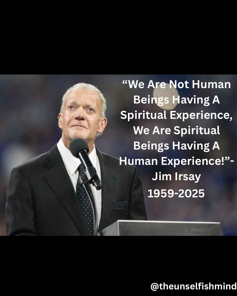Thanks to <a href="/PatMcAfeeShow/">Pat McAfee</a> for reminding us about this quote by <a href="/JimIrsay/">Jim Irsay</a> yesterday. 

#ripJimIrsay #jimirsay