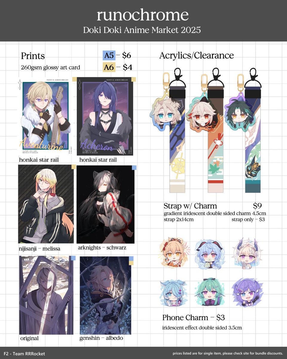 runochrome's tweet photo. [2/3] older items and booth location! https://t.co/ulY34cT0BJ