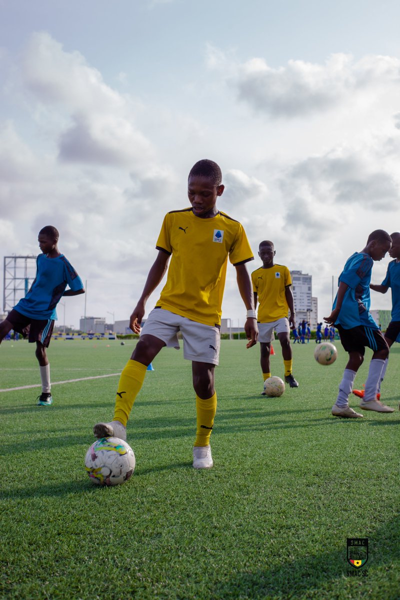 smacafrica's tweet image. Developing the Future
From technique to teamwork, our athletes are putting in the work every week at SMAC.
Greatness is built one session at a time. #LegaSerieA
#SMACStrong #SportsDevelopment #GhanaFootball