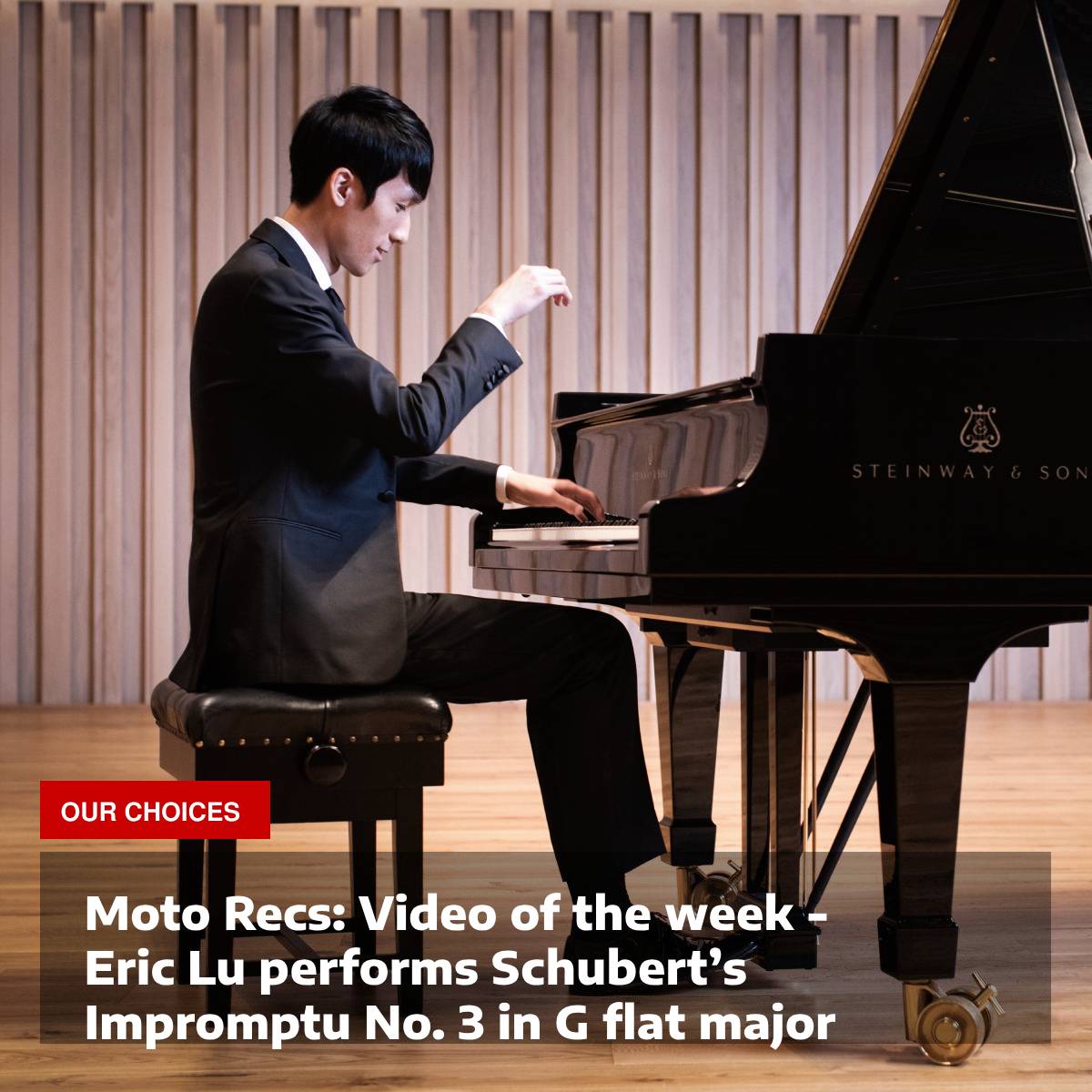 Moto Perpetuo (@motoperpetuox) on Twitter photo 🎹 Moto Rec
Eric Lu performs Schubert’s Impromptu No. 3 in G flat major, part of a new EP dedicated to the complete set of four Impromptus.
Watch and listen at moto-perpetuo.com/eric-lu-schube…
<a href="/WarnerClassics/">Warner Classics & Erato</a> 🎹 Moto Rec
Eric Lu performs Schubert’s Impromptu No. 3 in G flat major, part of a new EP dedicated to the complete set of four Impromptus.
Watch and listen at moto-perpetuo.com/eric-lu-schube…
<a href="/WarnerClassics/">Warner Classics & Erato</a>