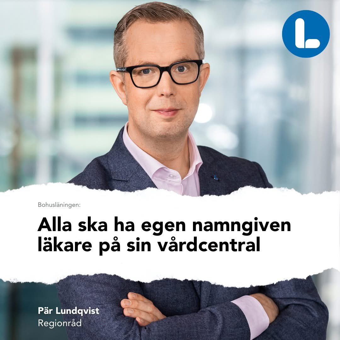 liberalerna_vgr's tweet image. Regionrådet @parlundqvist skriver i Bohusläningen om Liberalernas satsningar på VGR:s vårdcentraler och att alla ska ha en fast namngiven läkare 👇🏻

bohuslaningen.se/asikt/insandar…